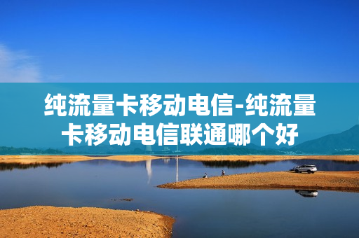 纯流量卡移动电信-纯流量卡移动电信联通哪个好