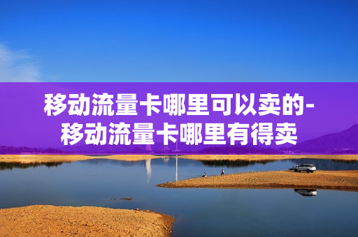 移动流量卡哪里可以卖的-移动流量卡哪里有得卖