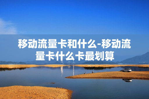 移动流量卡和什么-移动流量卡什么卡最划算