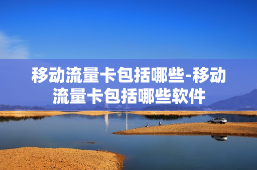 移动流量卡包括哪些-移动流量卡包括哪些软件