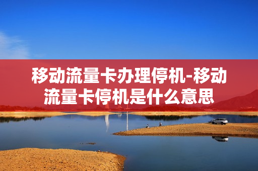 移动流量卡办理停机-移动流量卡停机是什么意思
