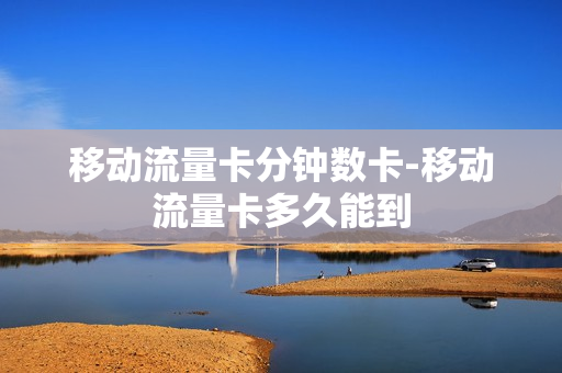 移动流量卡分钟数卡-移动流量卡多久能到