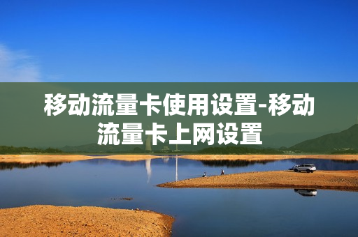 移动流量卡使用设置-移动流量卡上网设置