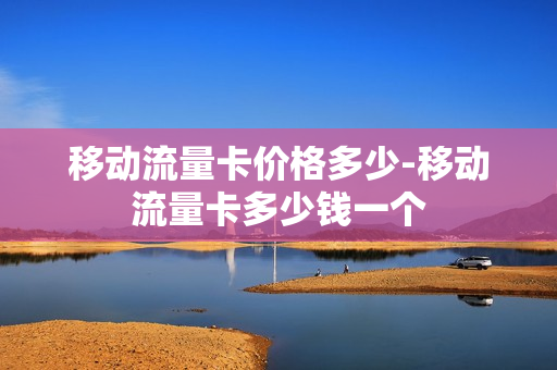 移动流量卡价格多少-移动流量卡多少钱一个