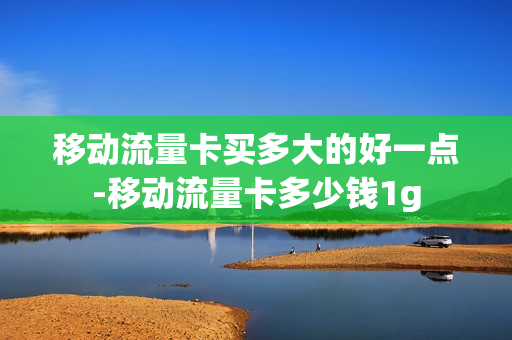 移动流量卡买多大的好一点-移动流量卡多少钱1g