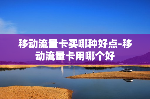 移动流量卡买哪种好点-移动流量卡用哪个好