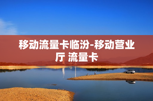 移动流量卡临汾-移动营业厅 流量卡