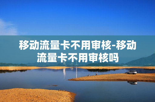 移动流量卡不用审核-移动流量卡不用审核吗
