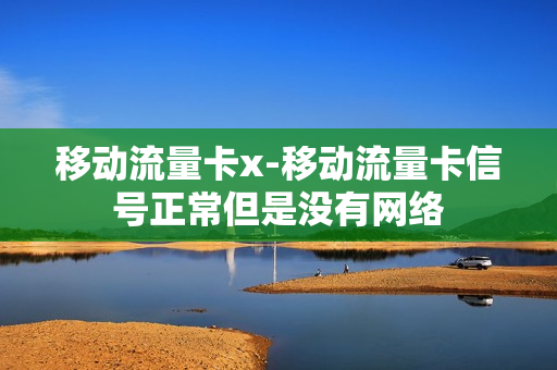 移动流量卡x-移动流量卡信号正常但是没有网络