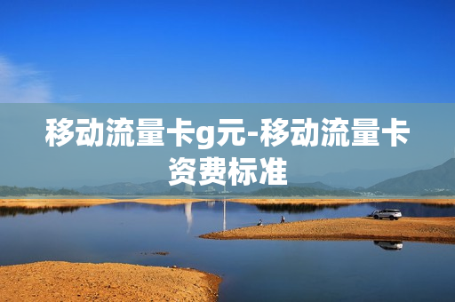 移动流量卡g元-移动流量卡资费标准