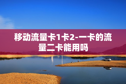 移动流量卡1卡2-一卡的流量二卡能用吗