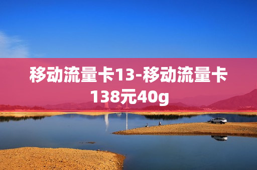 移动流量卡13-移动流量卡138元40g