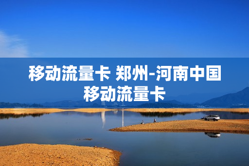 移动流量卡 郑州-河南中国移动流量卡