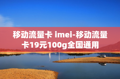移动流量卡 imei-移动流量卡19元100g全国通用