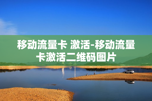 移动流量卡 激活-移动流量卡激活二维码图片