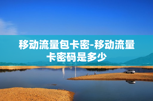 移动流量包卡密-移动流量卡密码是多少