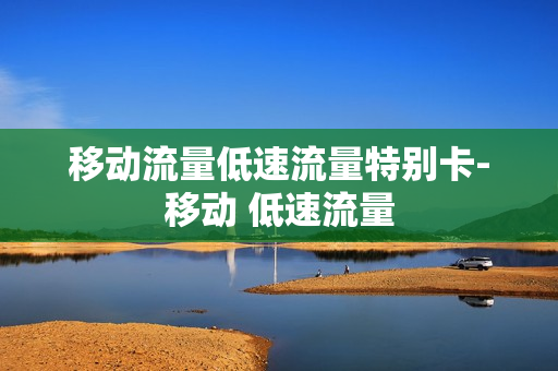 移动流量低速流量特别卡-移动 低速流量