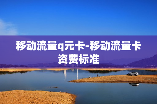 移动流量q元卡-移动流量卡资费标准