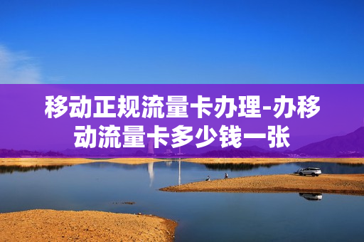 移动正规流量卡办理-办移动流量卡多少钱一张