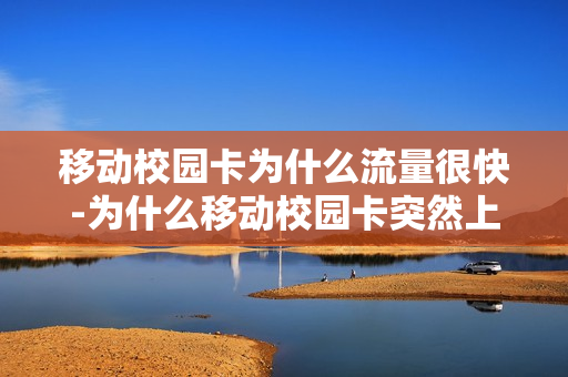 移动校园卡为什么流量很快-为什么移动校园卡突然上不了网