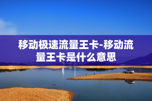 移动极速流量王卡-移动流量王卡是什么意思