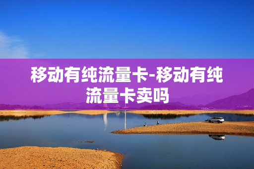 移动有纯流量卡-移动有纯流量卡卖吗