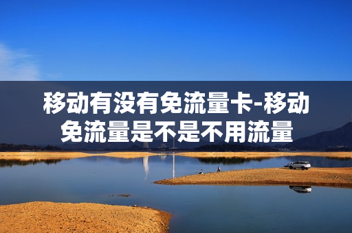 移动有没有免流量卡-移动免流量是不是不用流量