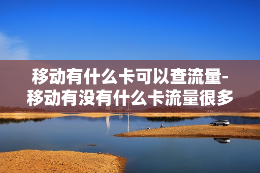 移动有什么卡可以查流量-移动有没有什么卡流量很多