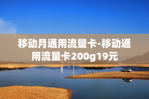 移动月通用流量卡-移动通用流量卡200g19元