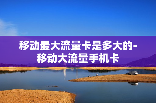 移动最大流量卡是多大的-移动大流量手机卡