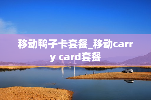 移动鸭子卡套餐_移动carry card套餐