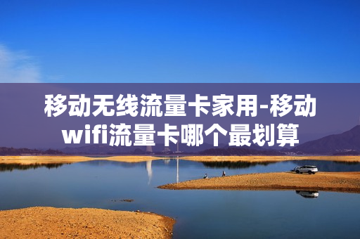 移动无线流量卡家用-移动wifi流量卡哪个最划算
