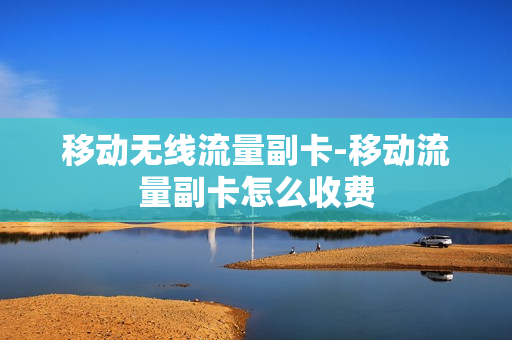 移动无线流量副卡-移动流量副卡怎么收费