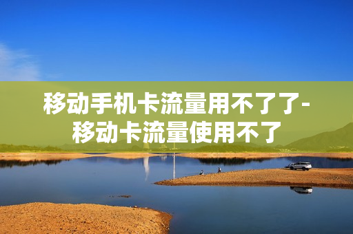 移动手机卡流量用不了了-移动卡流量使用不了
