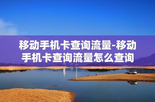 移动手机卡查询流量-移动手机卡查询流量怎么查询