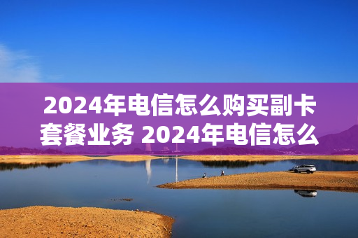 2024年电信怎么购买副卡套餐业务 2024年电信怎么购买副卡套餐业务呢