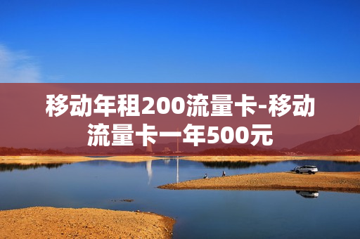移动年租200流量卡-移动流量卡一年500元