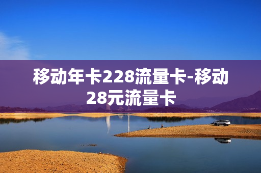 移动年卡228流量卡-移动28元流量卡