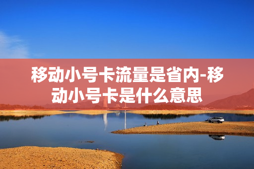 移动小号卡流量是省内-移动小号卡是什么意思