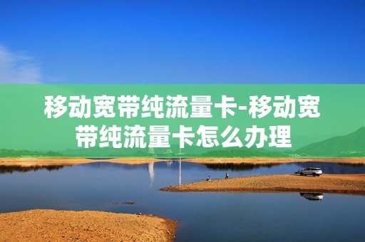移动宽带纯流量卡-移动宽带纯流量卡怎么办理