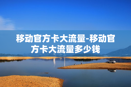 移动官方卡大流量-移动官方卡大流量多少钱