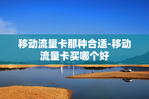 移动流量卡那种合适-移动流量卡买哪个好