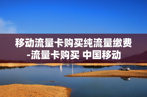 移动流量卡购买纯流量缴费-流量卡购买 中国移动