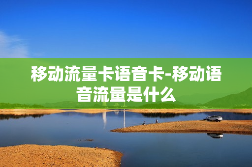 移动流量卡语音卡-移动语音流量是什么