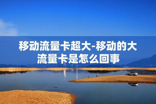 移动流量卡超大-移动的大流量卡是怎么回事