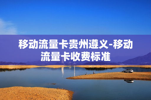 移动流量卡贵州遵义-移动流量卡收费标准