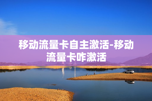 移动流量卡自主激活-移动流量卡咋激活