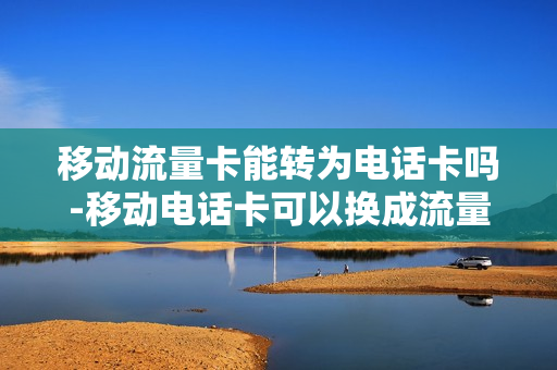 移动流量卡能转为电话卡吗-移动电话卡可以换成流量卡吗
