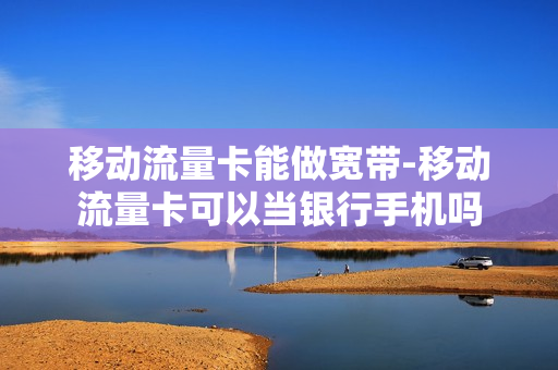 移动流量卡能做宽带-移动流量卡可以当银行手机吗