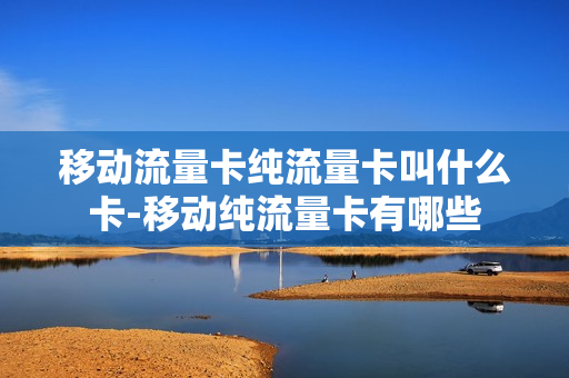 移动流量卡纯流量卡叫什么卡-移动纯流量卡有哪些
